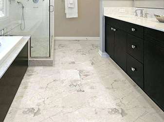 Marble flooring